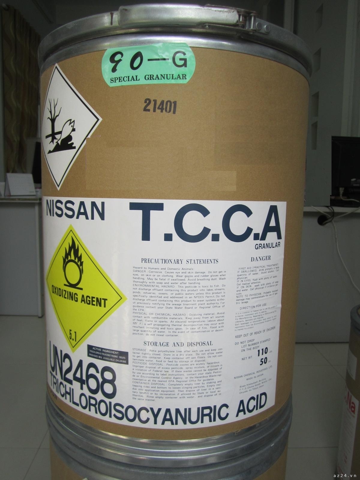 TCCA (Viên sủi khử trùng)